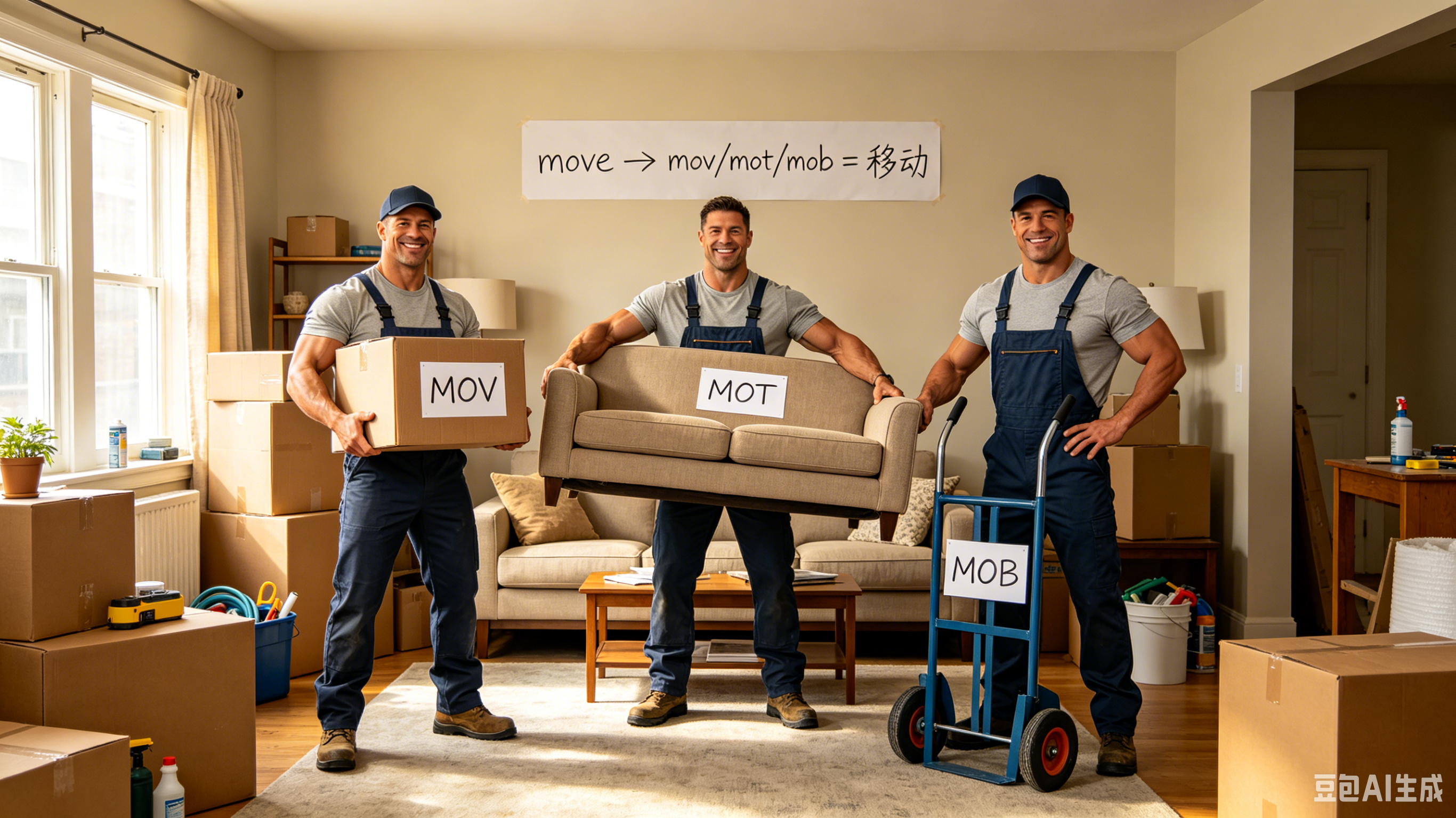 mov, mot, mob 移动