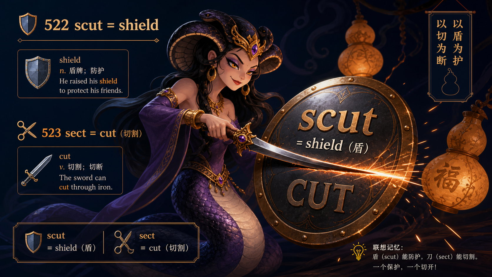 scut, sect 盾